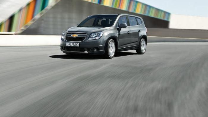 Minivan Chevrolet Orlando (