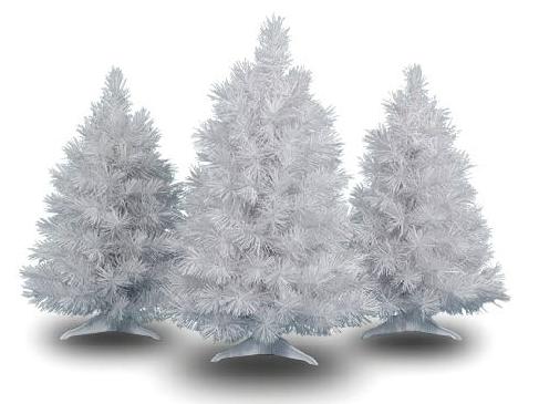 bijelo umjetno božićno drvce