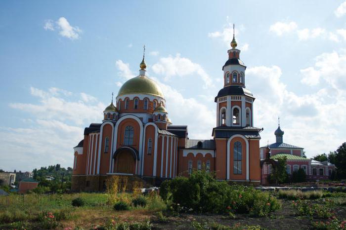 Sveto Aleksandevski samostan Saratovske adrese