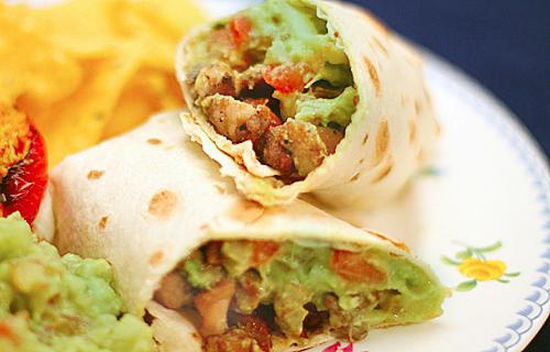 Burrito s piletinom: recept za meksičku jelo