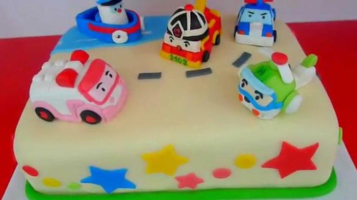 Torta Robocar Poly