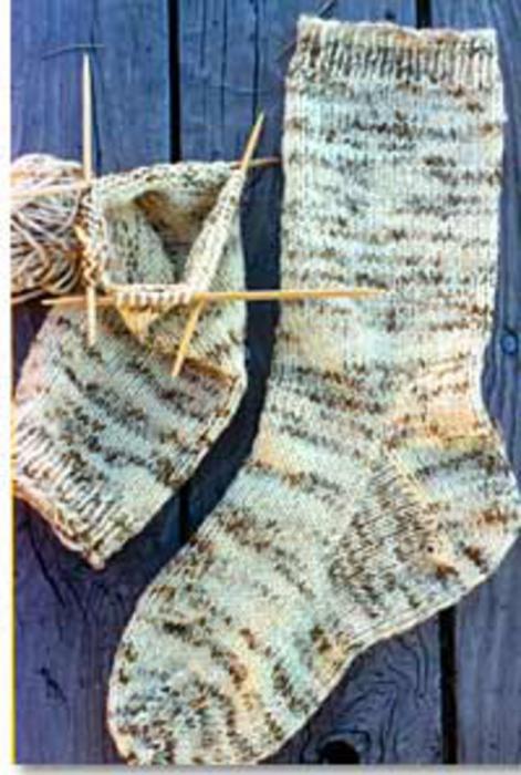 muške čarape s iglom za pletenje 