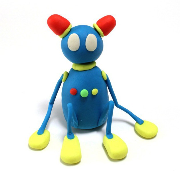 Robot iz plasticina: kako napraviti igračku sa svojim vlastitim rukama