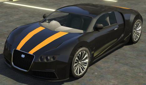 Adder (Bugatti Veyron) na Grand Theft Auto 5