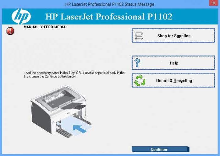 instalacijski pisač hp laserjet p1102