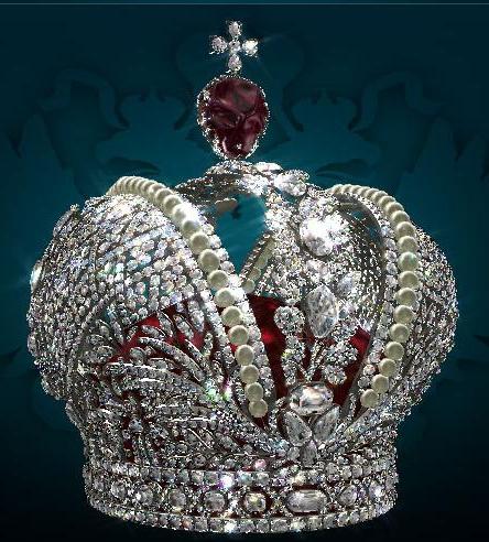 Kruna nadogradnje nakita - poznata kruna ruskog carstva