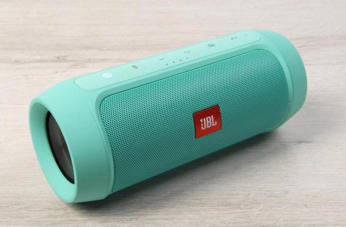 Prijenosni zvučnik JBL Charge 2: specifikacije, opis, recenzije