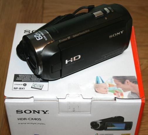 hd sony hdr cx405